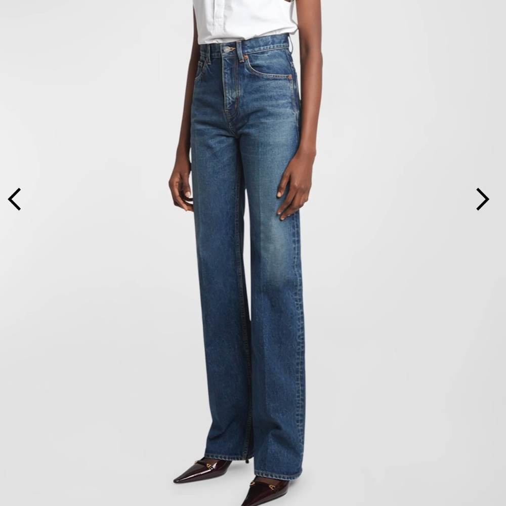Yves Saint Laurent neo Clyde straight jeans